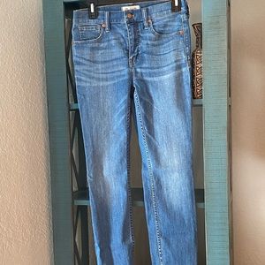 Madewell 9” high rise skinny